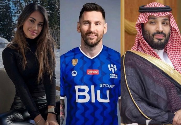 Messi teria recusado oferta do Al-Hilal após descobrir interesse do príncipe saudita em sua esposa