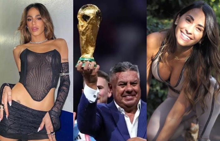 Ex de De Paul nega ter feito sexo com esposa de Messi e presidente da AFA no Catar