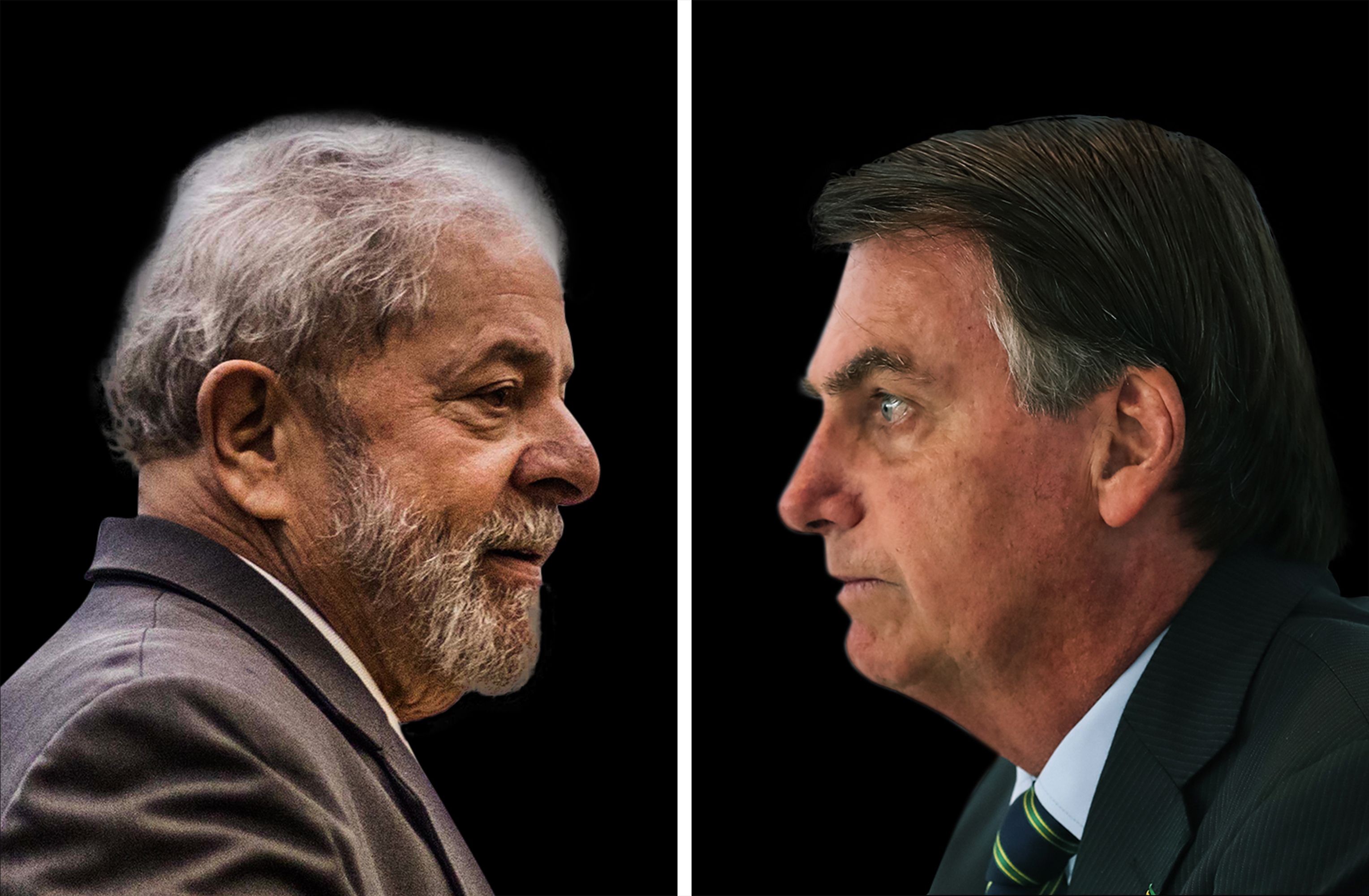 Bolsonaro comeu Lula na Casa Branca.