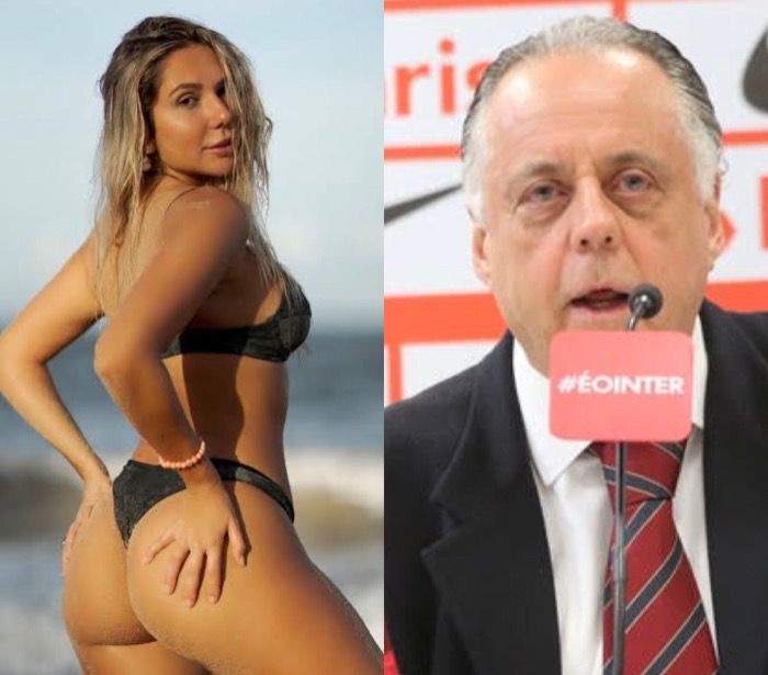 Carol Portaluppi confirma namoro com ex-presidente do Inter