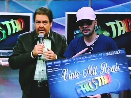 MC de Porto Alegre recebe prêmio por boa ação no programa do Faustão
