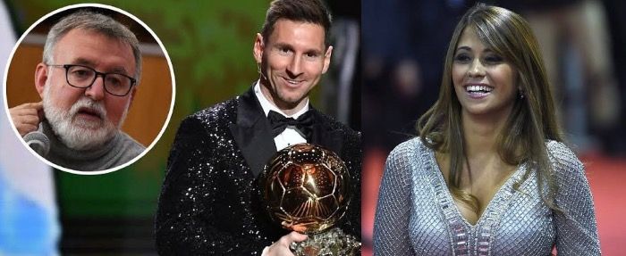 Responsável pela Bola de Ouro revela já ter dormido com mulher de Messi